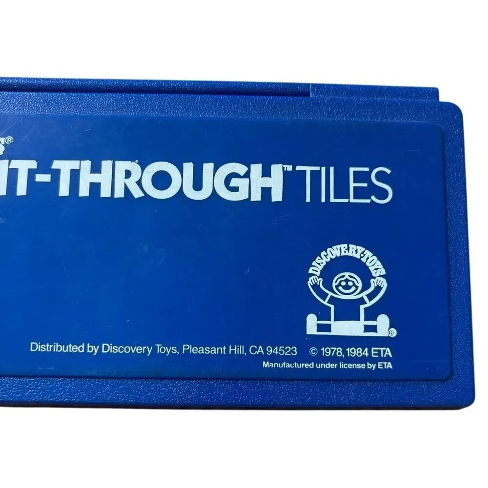 Discovery Toys Think-It-Through Tiles 1989